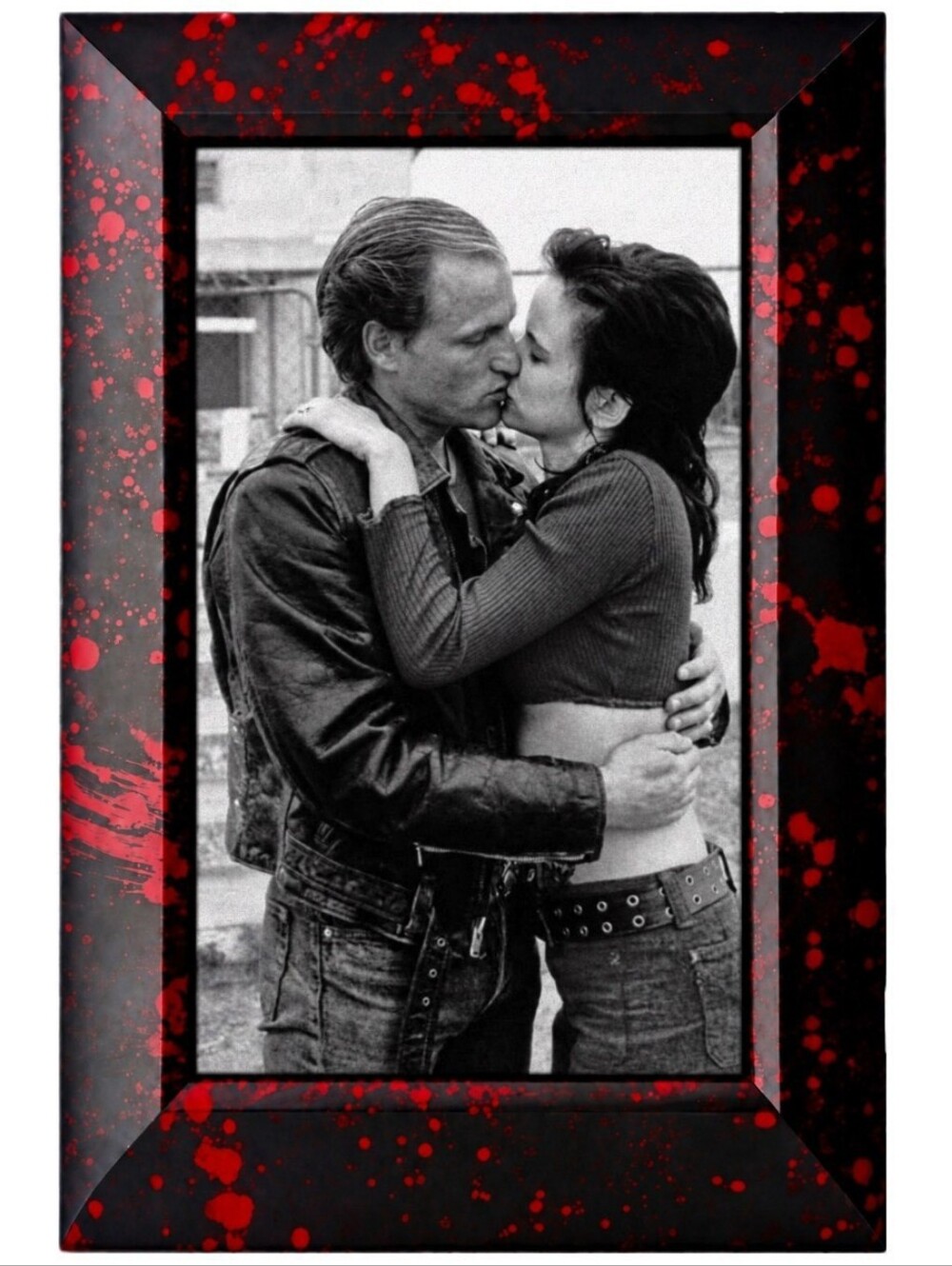 Natural Born Killers Horror Thriller 90s Movie Crime Serial Killers Framed Photo